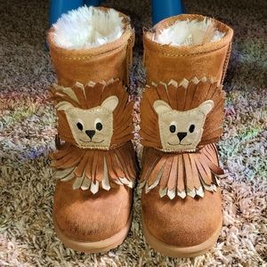Toddler bear winter boots